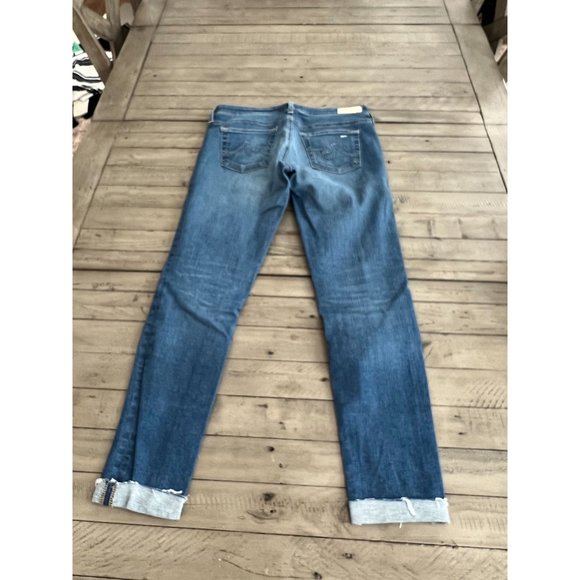 AG Adriano Goldschmied The Legging Ankle Jean in 18 Years Destroyed Size 28 - Picture 6 of 6